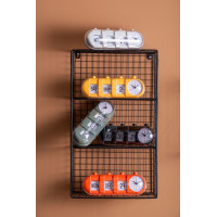 Budík Retro Tube Calendar Flip Karlsson KA6045GR, 10cm